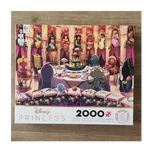 Ceaco Disney Princesses 2000 Piece Jigsaw Puzzle Bonus Poster Multicolor. Fixed Price $22.50.