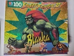 Vintage Street Fighter Blanka 100 Piece Jigsaw Puzzle Milton Bradley. Fixed Price $49.99.