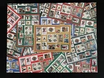 Complete Hallmark Christmas Postage Stamp Puzzle Holiday Traditions Usps Vintage. Fixed Price $9.99.
