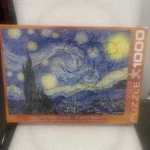 Vincent Van Gogh Starry Night Eurographics Puzzle 1000 Peice New. Fixed Price $22.49.