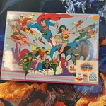 Vintage Dc Comics Super Powers Team Action Floor Puzzle Sealed 1987 Jaymar. Fixed Price $40.00.