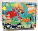 Vintage Disney The Little Mermaid 100 Piece Puzzle Golden Books Ariel Free Ship. Fixed Price $12.99.