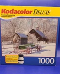 Kodacolor Deluxe 1000 Pc Jigsaw Puzzle 2005 - 21008 Morristown, Nj Winter Farm. Fixed Price $12.59.