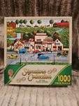 Masterpieces 1000 The Old Filling Station Puzzle Hometown Gallery. Fixed Price $9.99.