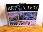 Art Gallery 5-IN-1 3250 Piece Total Jigsaw Puzzles Brand New 2009. Fixed Price $32.34.