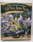 Reflective Art "spring Interlude" Jigsaw Puzzle 18" X 24", 550-PIECE/NEW-READ. Fixed Price $12.00.