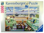Beachfront Getaway By Nancy Wernersbach 1000 Pc Ravensburger 2021 27X20" Puzzle. Fixed Price $24.97.