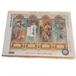Eurographics: Four Seasons By Alphonse Maria Mucha - 1000 Piece Puzzle. Fixed Price $26.99.
