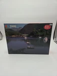 Bishops Bay, Scotland 2000 Pc Puzzle Big Ben Vintage Milton Bradley Sealed Nib. Fixed Price $19.99.