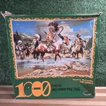 Rare Native American Puzzle By Frank C. Mccarthy "the Chiefs" Ceaco, 1000 Piece. Fixed Price $15.00.