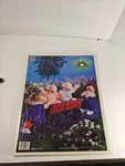 Vintage 1984 Cabbage Patch Kids Frame-tray Puzzle Milton Bradley 4483-3 Wagon. Fixed Price $10.00.