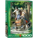 Eurographics Jigsaw Puzzle; Help On The Way; 1,000 Pieces. Fixed Price $17.20.