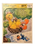 1986 Sesame Street Big Bird Rock Bye Framed Puzzle Golden Jim Henson. Fixed Price $9.56.