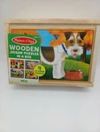 Melissa & Doug Wooden Jigsaw Puzzles In Box - Pets. Fixed Price $9.80.