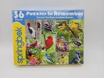 Springbok 36 Jumbo Pieces "birds Of Feather Jigsaw Puzzle 18X23.5 New. Fixed Price $11.95.