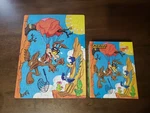 Golden 99 Piece Jigsaw Puzzle Beep The Road Runner 4603-40 10"X13" Complete. Fixed Price $9.99.