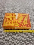 Vintage 1930S-1950S Scroll Saw Cut Puzzle- Buckingham Jig Picture. Fixed Price $13.50.