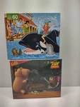 Free Willy 60 Piece Milton Bradley Jigsaw Puzzle - Rare Whale Ocean Cartoon. Fixed Price $12.23.