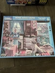 White Mountain Puzzle - Home Sweet 1000 Piece New. Fixed Price $24.00.