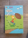 Vintage The Simpsons Sealed 1990 Jigsaw Puzzle 100 Pc. 11X16 Football. Fixed Price $19.99.