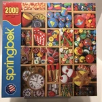 Springbok Tiny Treasures 2000 Piece Jigsaw Puzzle / Brand New. Fixed Price $29.99.