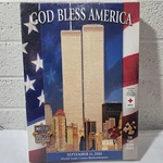 Masterpieces God Bless America 9/11 World Trade Center 550 Puzzle New Usa. Fixed Price $13.00.