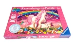 New & Sealed! Ravensburger Pink Glitter Horse Rainbow Germany 100 Jigsaw Puzzle. Fixed Price $9.99.