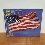 Guild American 500 Piece Jigsaw Puzzle 'grand Old Flag' 15"X18". Fixed Price $5.10.