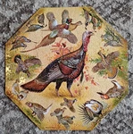 Springbok Upland Game Birds Jigsaw Okta-puzzle Circa 1967. Fixed Price $90.00.