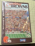 Cleveland Browns Fandemonium 513 Pc Puzzle Buffalo Games 1994 John Holladay Nidb. Fixed Price $14.99.