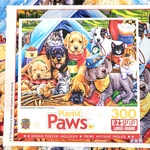 Complete Masterpieces Playful Paws Camping Buddies 300 Ez Grip Puzzle Dogs Cats. Fixed Price $5.60.