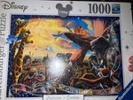 Ravensburger Disney: Lion King 1994 Collectors Edition 1000PC Puzzle Sealed Nib. Fixed Price $20.00.