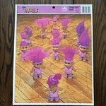 Vintage 1992 Russ Berrie Trolls Frame Tray Puzzle Aerobic Pink Hair. Fixed Price $9.99.