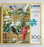Buffalo James Hautman Songbird Menagerie 300 Piece Jigsaw Puzzle # 92500. Fixed Price $7.95.