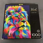 Buffalo Vivid Collection "majestic Lion" 1000 Piece Jigsaw Puzzle - Complete. Fixed Price $14.99.