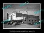 Old Postcard Size Photo Of New Orleans Louisiana Delta Theater C1940. Fixed Price $5.35.