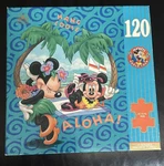Vtg Golden Premier Disney Mickeys World Tour 1992 Hawaii 120 Piece Puzzle Sealed. Fixed Price $19.95.