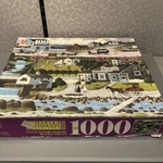 Charles Wysocki Crickethawk Harbor Witch's Bay 1000PC Puzzle 4679-25. Fixed Price $21.99.