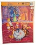 Disney's Beauty And The Beast Golden Frame-tray Puzzle 8308A-1 Sealed. Fixed Price $15.00.