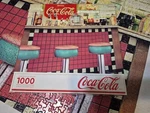 Springbok Coca-cola Soda Shop 1000 Piece Jigsaw Puzzle Complete. Fixed Price $15.79.