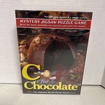Tdc Games Alphabet Mystery Game, Is For Chocolate, 2- 500 Piece Puzzles. Fixed Price $19.99.