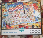 Buffalo Games Are We There Yet ? 2000-PIECE Jigsaw Puzzle. Fixed Price $5.50.