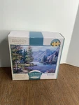 Roseart The Original Wood Puzzle 1000 Piece Jigsaw Lakeside Lodge Interlocking. Fixed Price $29.16.