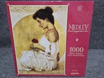 Vintage 1996 Milton Bradly 1000 Piece Puzzle Mystic Rose. Fixed Price $29.97.