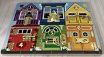 Melissa & Doug Wooden Board, Locks And Latches Colors, Numbers. Fixed Price $10.25.