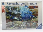 Ravensburger Jigsaw Puzzle 3000 Pieces 2004 Oceanic Wonders 48 X32 Sealed Box. Fixed Price $24.00.
