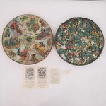 Vintage 1965 Springbok Circular Jigsaw Puzzle The Veteran Motor Car 1885-1904. Fixed Price $62.99.