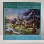 Ceaco 1000 Piece Puzzle- Thomas Kinkade Clocktower Cottage 2002 New. Fixed Price $18.00.