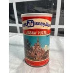 Vintage Walt Disney World Jigsaw Puzzle Cinderella Castle 100 Pieces Canister. Fixed Price $11.99.