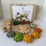 Gears & Puzzles 22 Piece Sustainable Play Toddler Kids Plan Toys 5394. Fixed Price $25.99.